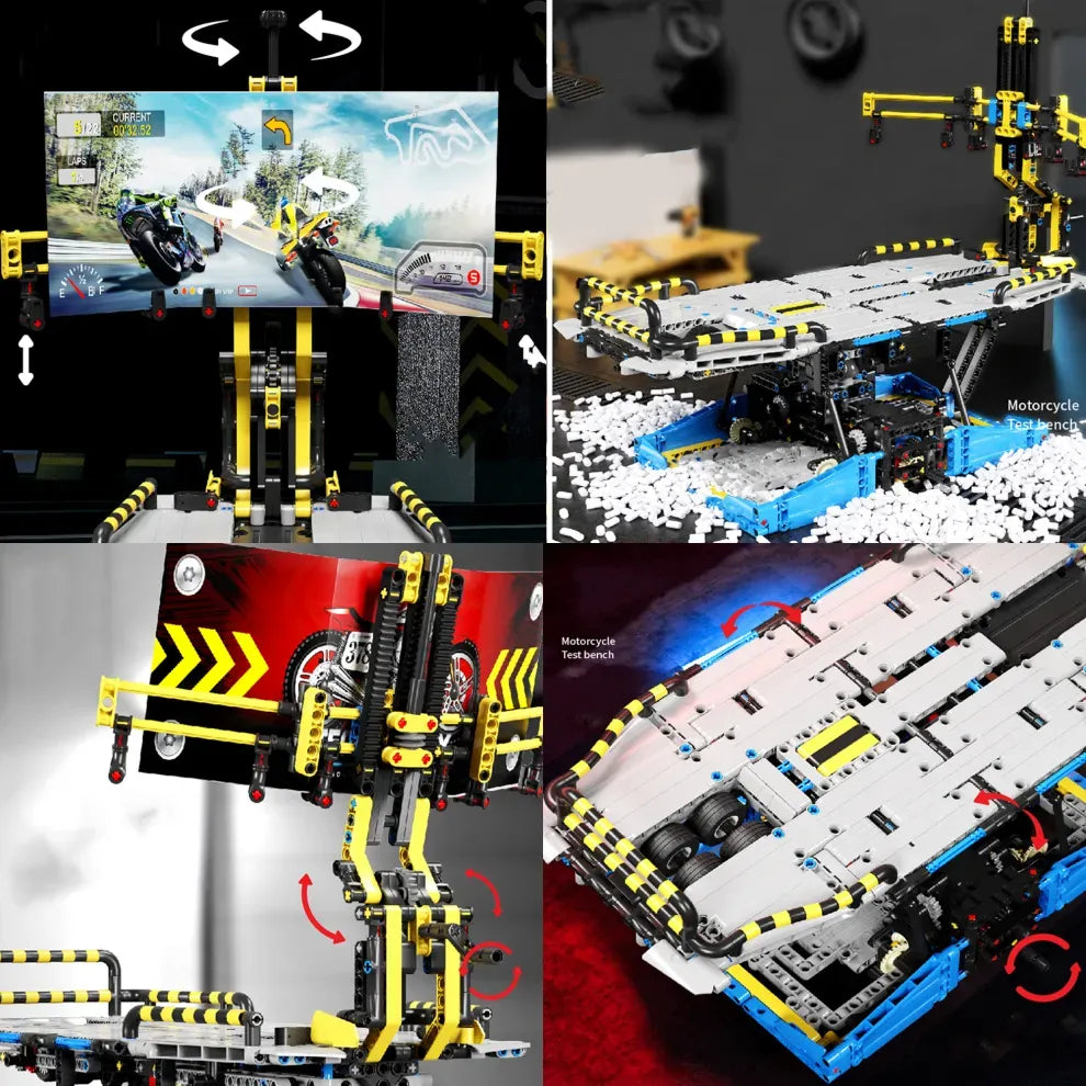 Motorcycle Simulation Test Bench | 1201pcs