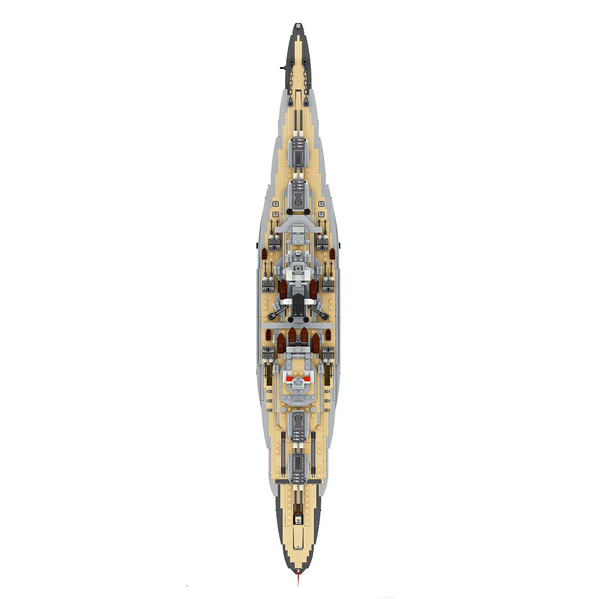 Royal Navy Queen Elizabeth Battleship | 2277pcs
