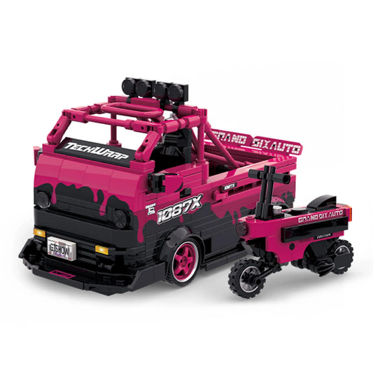 1087x Drift Kei Truck | 604pcs