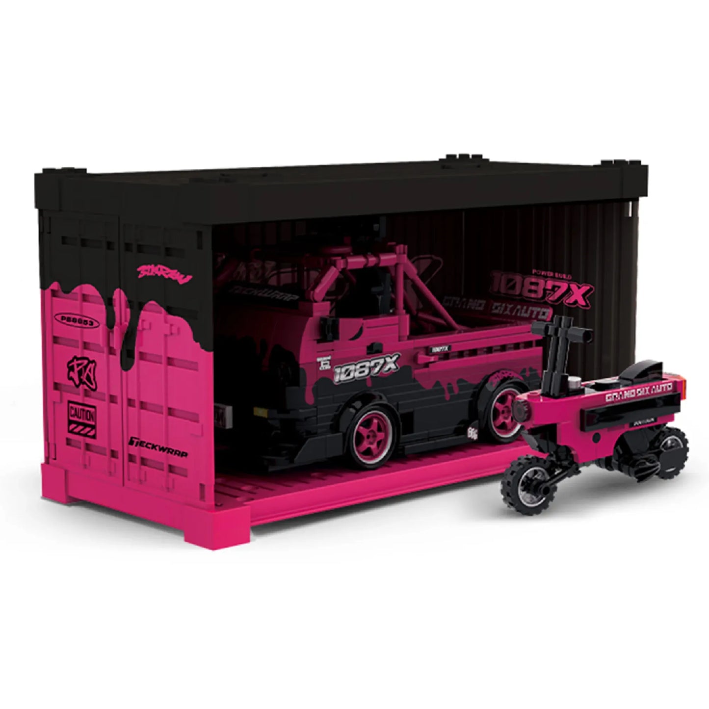 1087x Drift Kei Truck | 604pcs