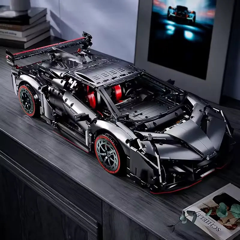Veneno Lambo Competizione Gunmetal | 3711pcs