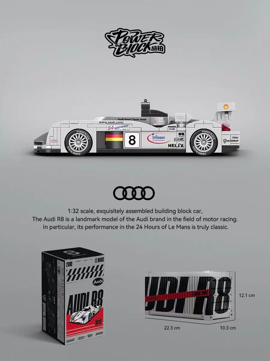 Le Mans Prototype V8 Racer | 391pcs