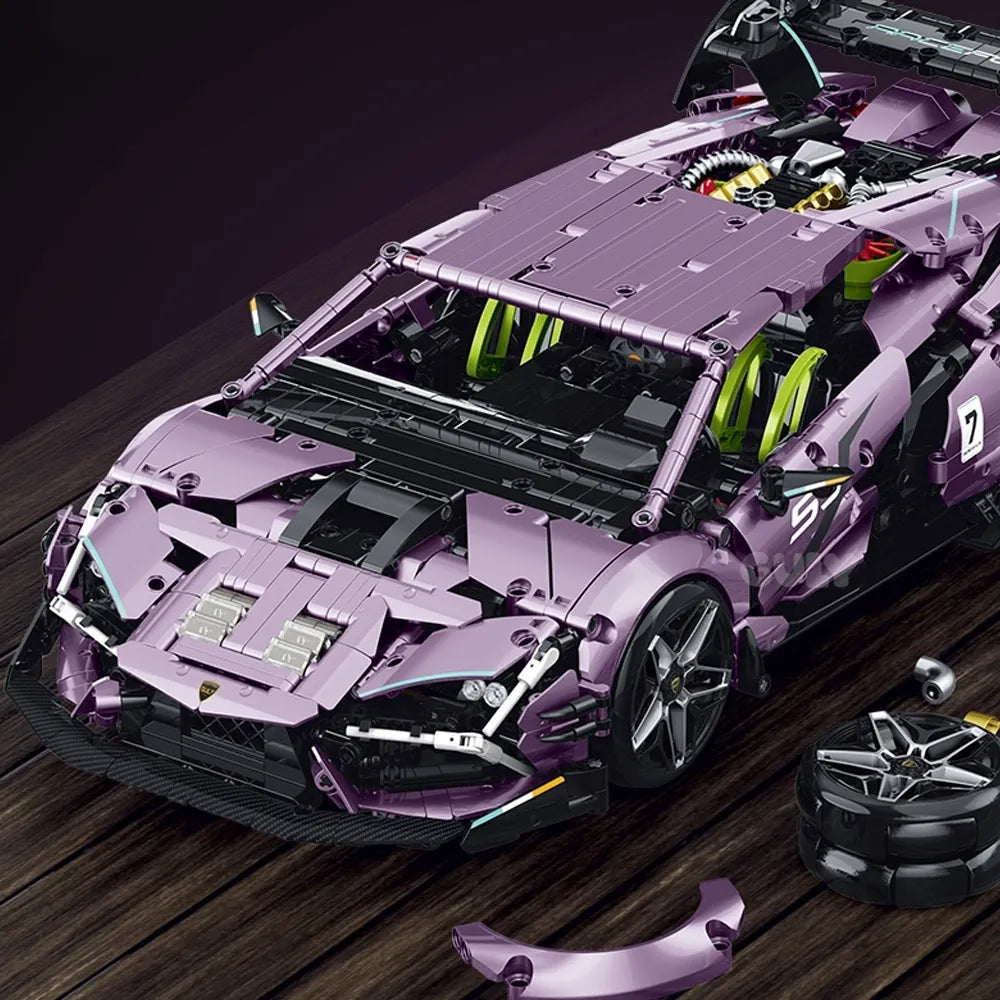 Hybrid Italian Bull Supercar | 2074pcs