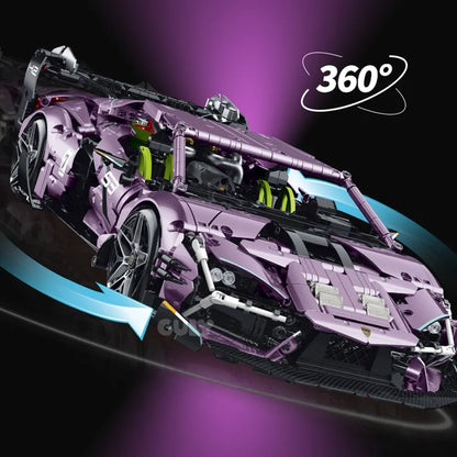 Hybrid Italian Bull Supercar | 2074pcs