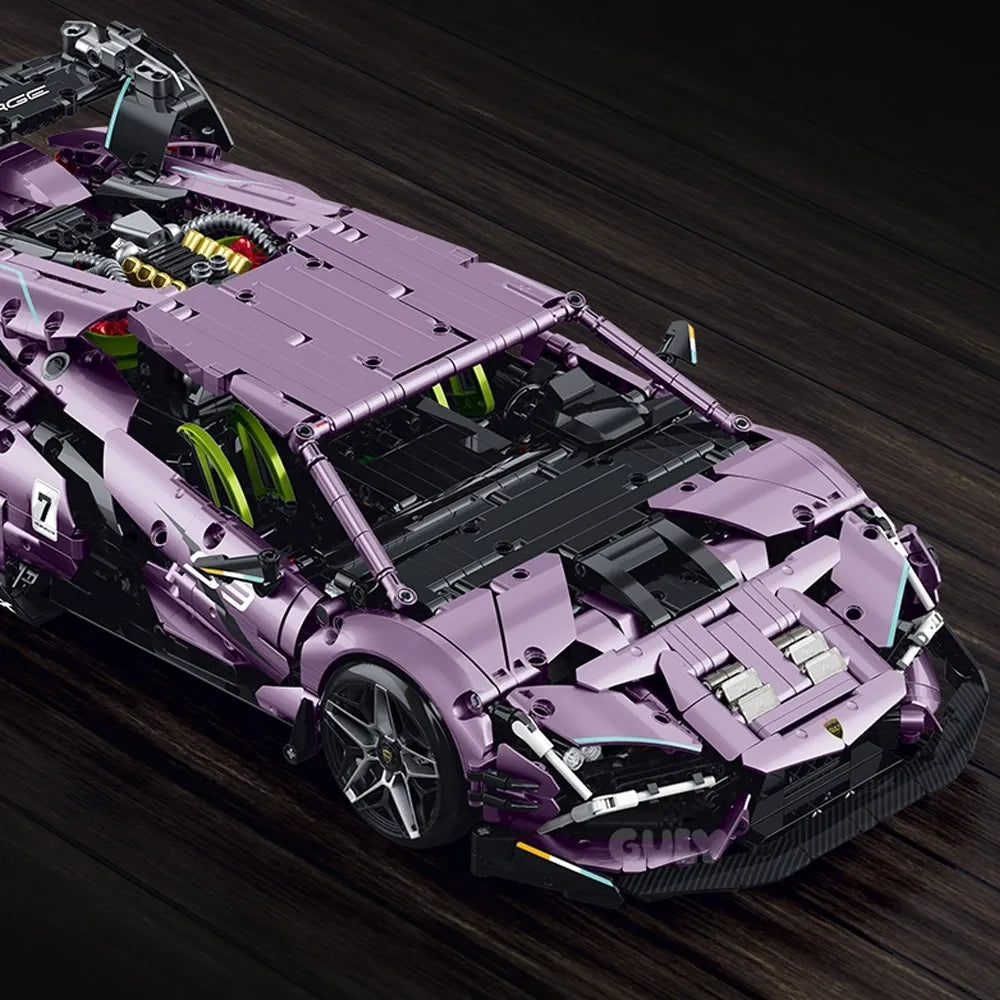 Hybrid Italian Bull Supercar | 2074pcs