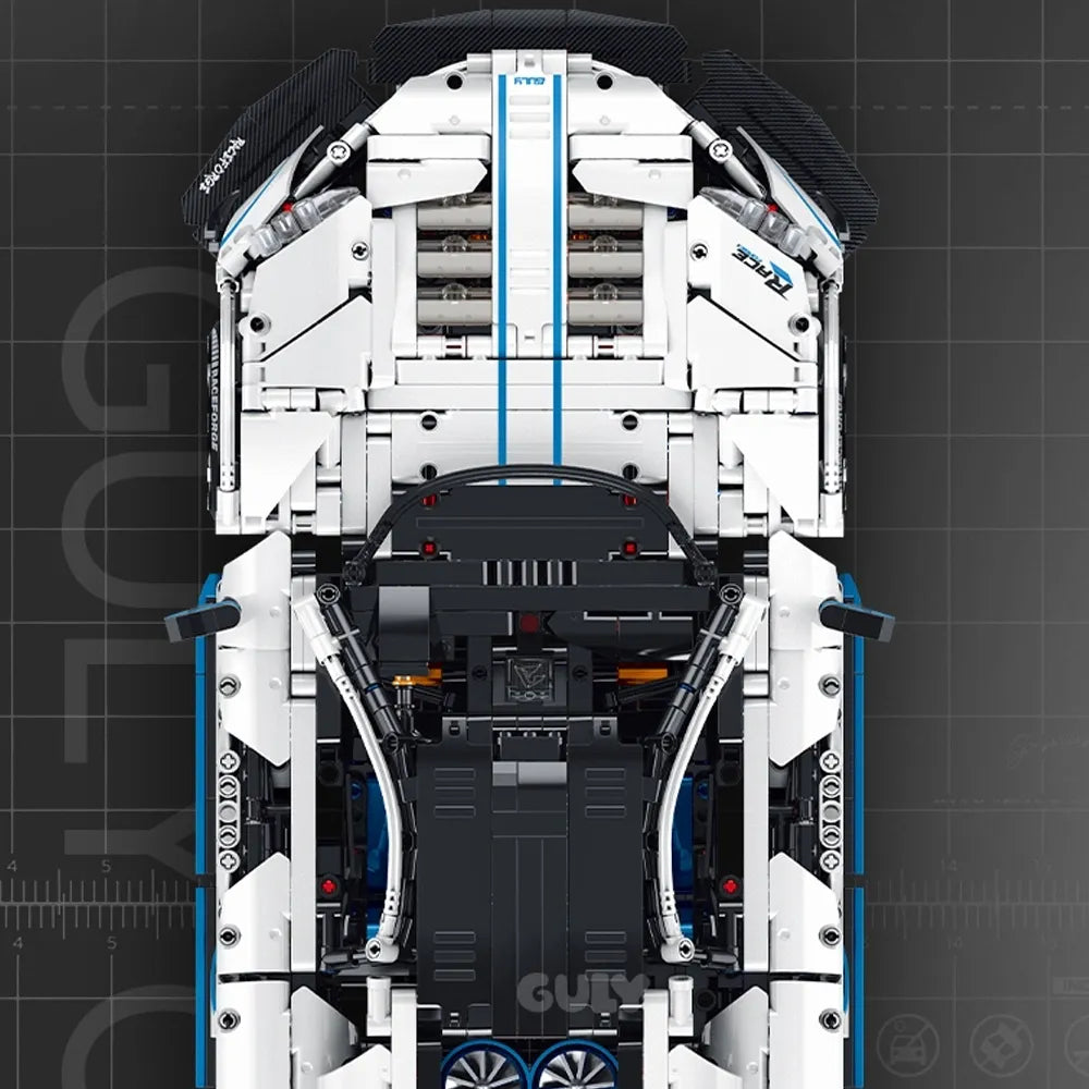 Turbocharged British Supercar P1 | 2138pcs