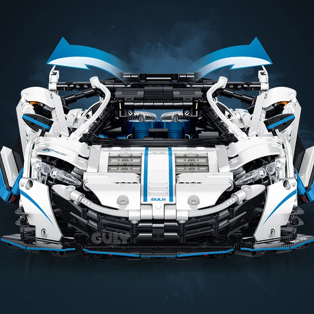 Turbocharged British Supercar P1 | 2138pcs