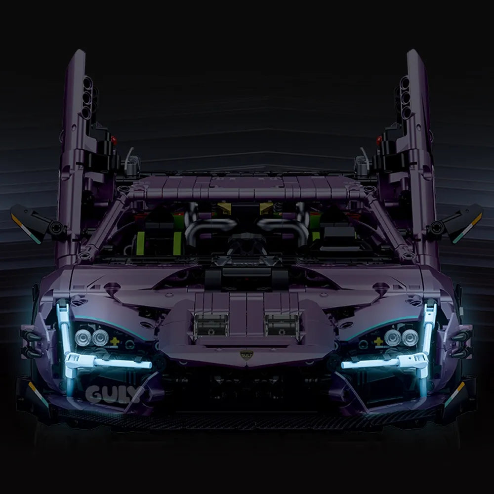 Hybrid Italian Bull Supercar | 2074pcs
