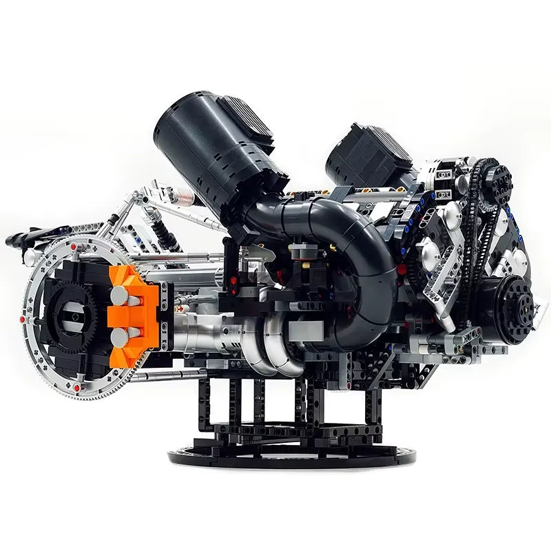 Functional 5L V8 Engine & Powertrain | 3193pcs