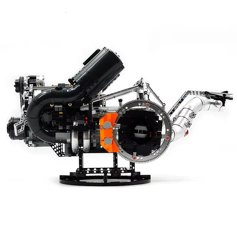 Functional 5L V8 Engine & Powertrain | 3193pcs