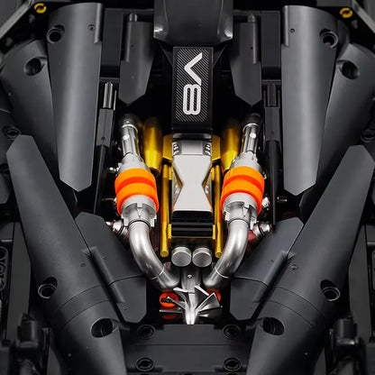 Ultimate Senna GTR Track Hypercar | 3803pcs