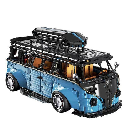 Stanced VW Retro Camper Van | 3298pcs