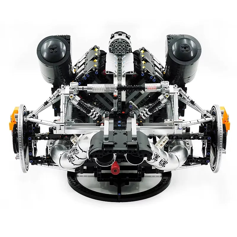 Functional 5L V8 Engine & Powertrain | 3193pcs
