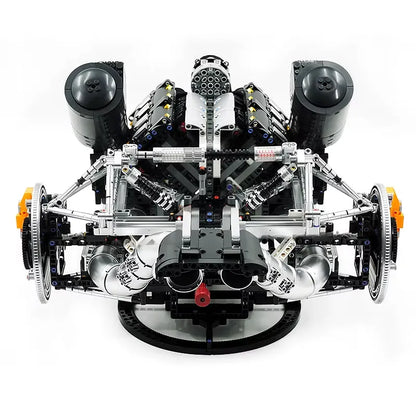Functional 5L V8 Engine & Powertrain | 3193pcs