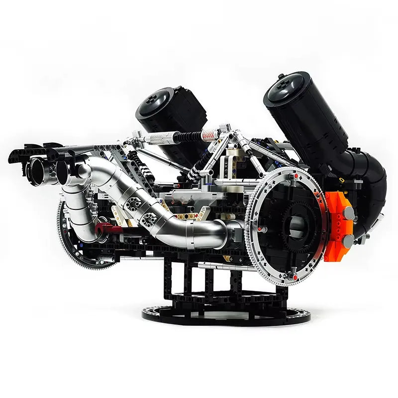 Functional 5L V8 Engine & Powertrain | 3193pcs