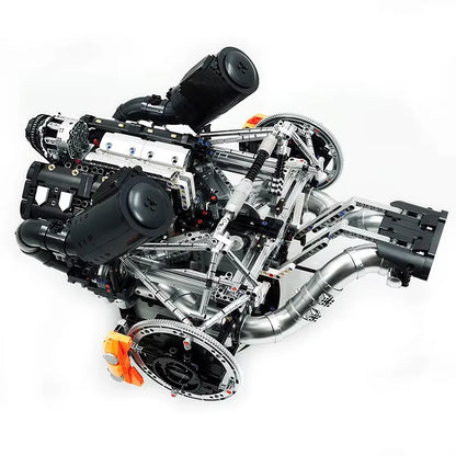 Functional 5L V8 Engine & Powertrain | 3193pcs
