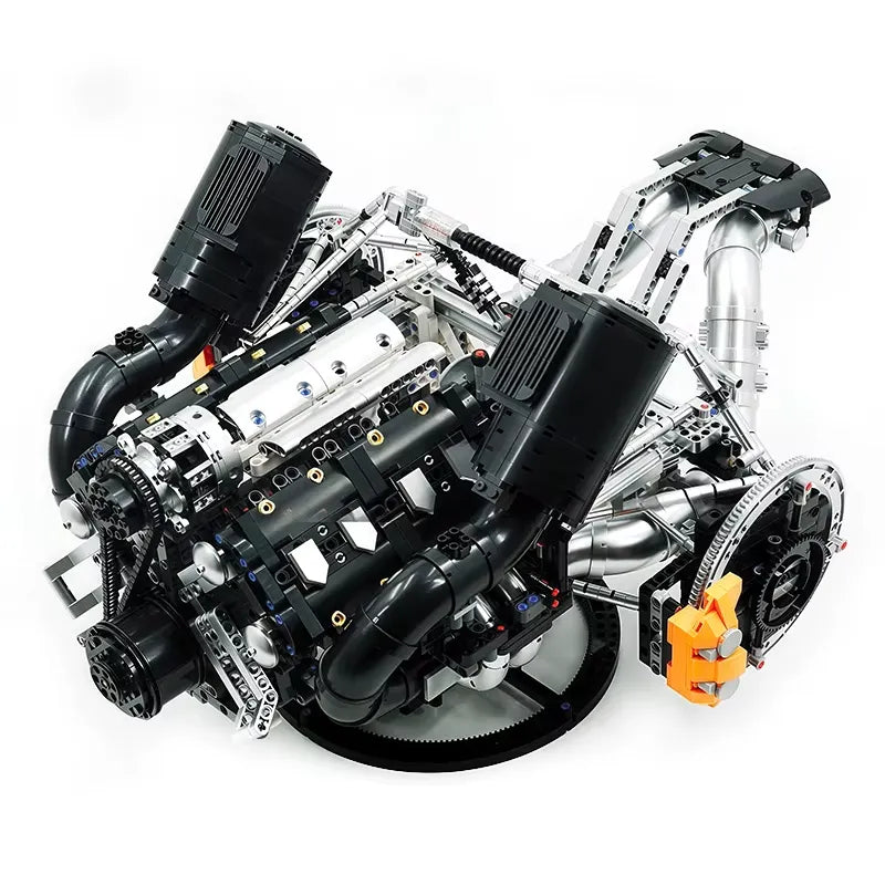 Functional 5L V8 Engine & Powertrain | 3193pcs