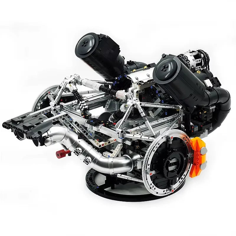 Functional 5L V8 Engine & Powertrain | 3193pcs
