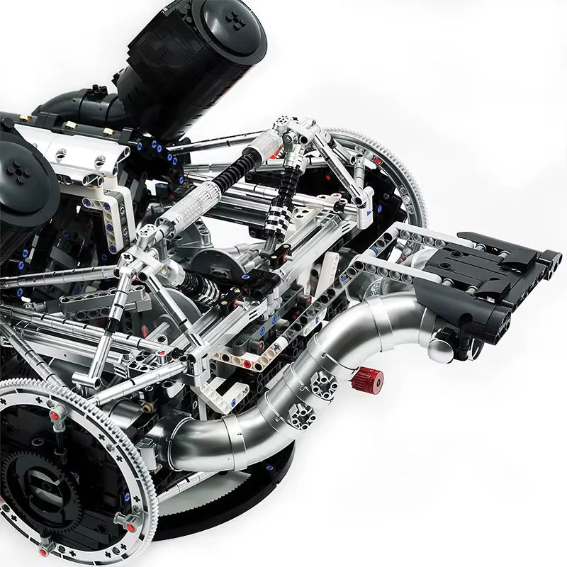 Functional 5L V8 Engine & Powertrain | 3193pcs