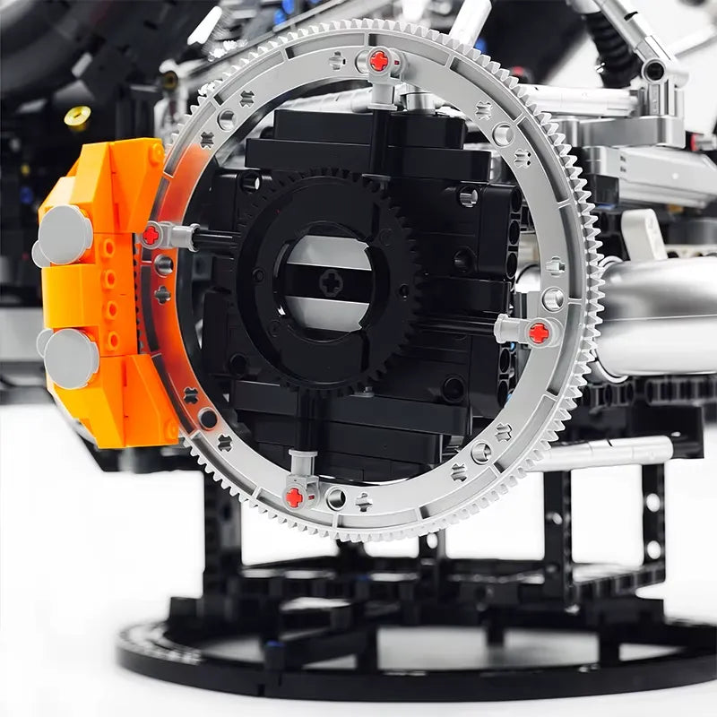 Functional 5L V8 Engine & Powertrain | 3193pcs