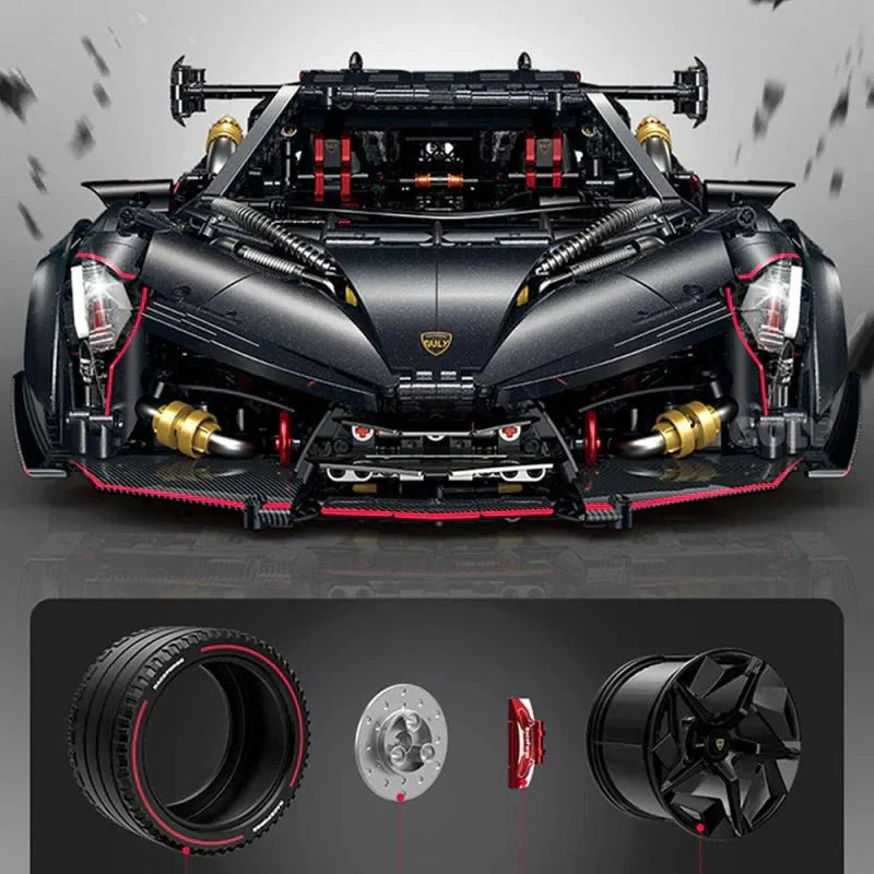 Italian V12 Blade Hypercar | 3809pcs
