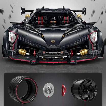 Italian V12 Blade Hypercar | 3809pcs