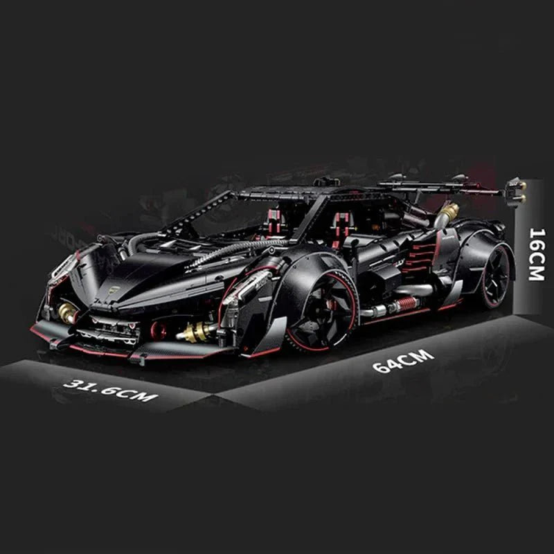 Italian V12 Blade Hypercar | 3809pcs