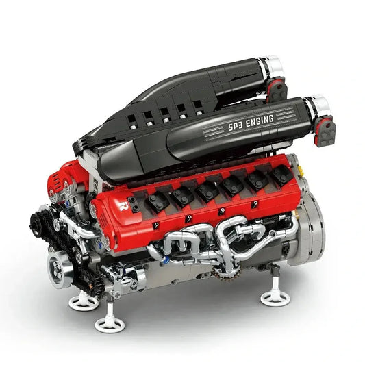 Italian V12 6.5 SP3 Engine | 1240pcs