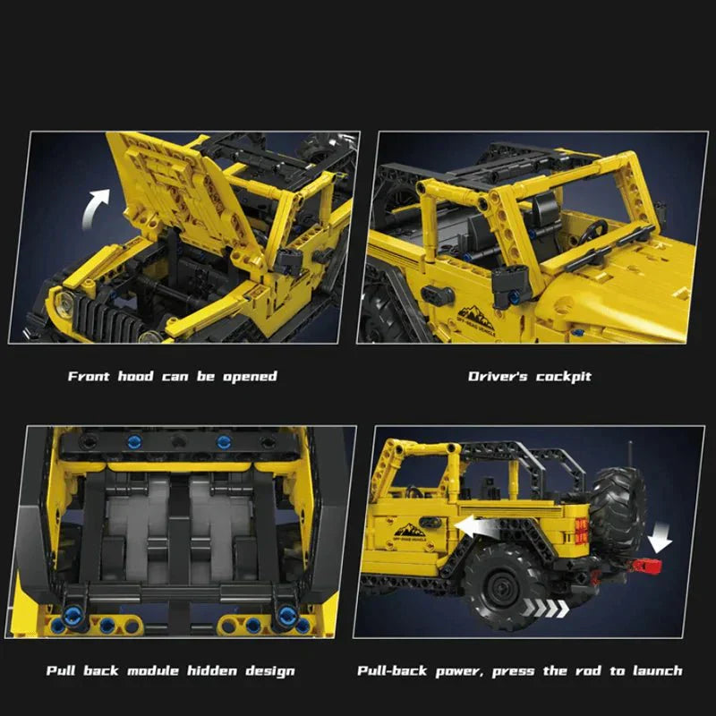 Convertible Trail 4x4 | 745pcs