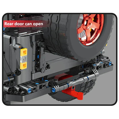 Black Off-Road Trail SUV | 2271pcs