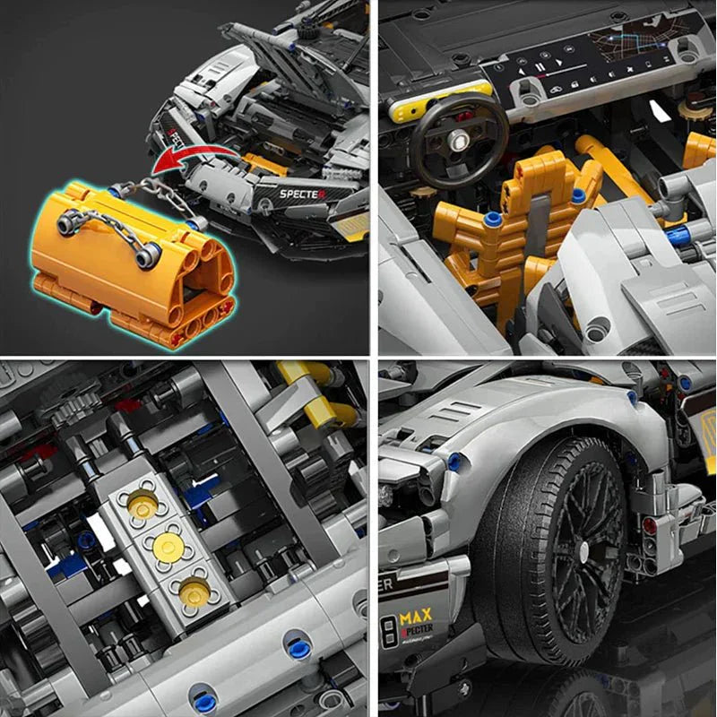 Hybrid Swedish Mega GT Coupe | 3508pcs