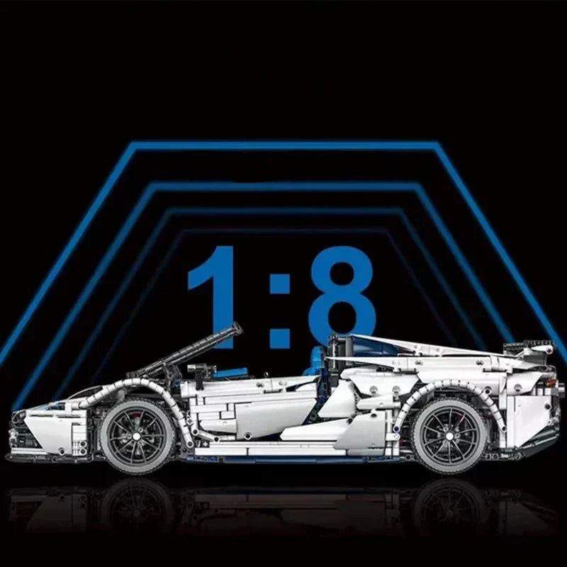 V12 Italian Roadster Supercar | 4037pcs