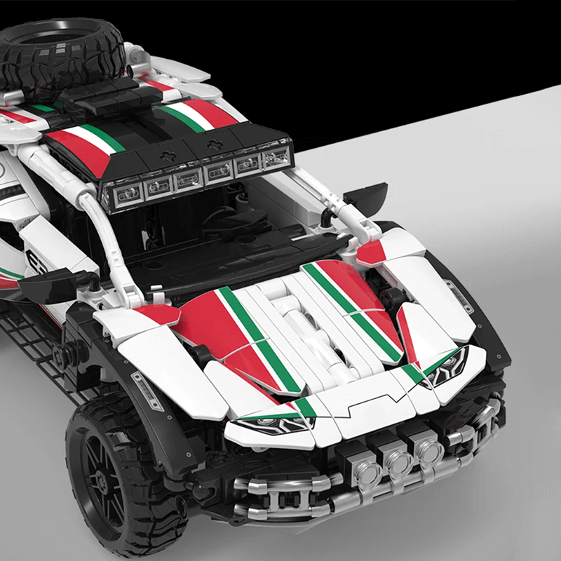 Rally-Ready Off-Road Supercar | 675pcs