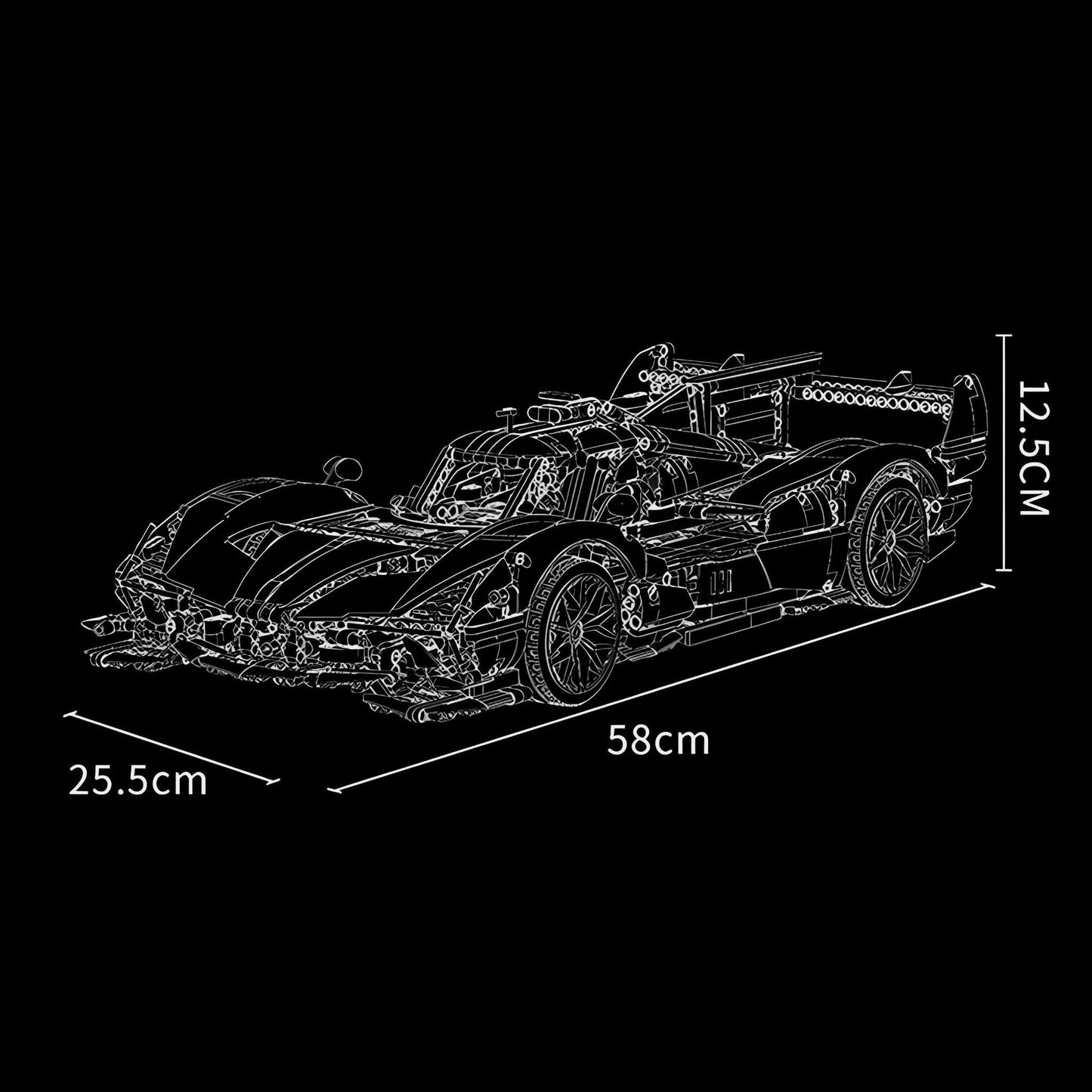 Endurance SC63 Prototype Hypercar | 2980pcs