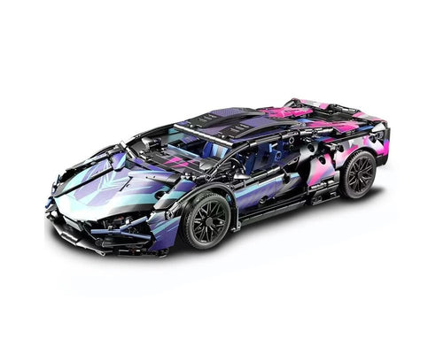 Cyberpunk Hybrid V12 Supercar | 1314pcs