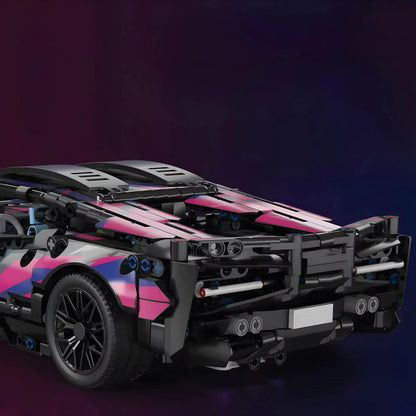 Cyberpunk Hybrid V12 Supercar | 1314pcs