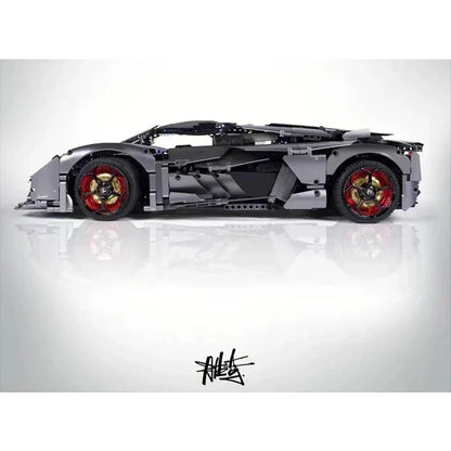 Futuristic Electric Hypercar Concept | 3357pcs