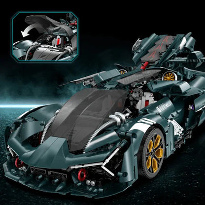 Futuristic Electric Hypercar V2 | 3465pcs