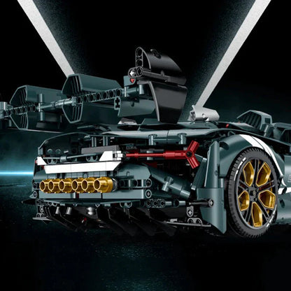 Futuristic Electric Hypercar V2 | 3465pcs