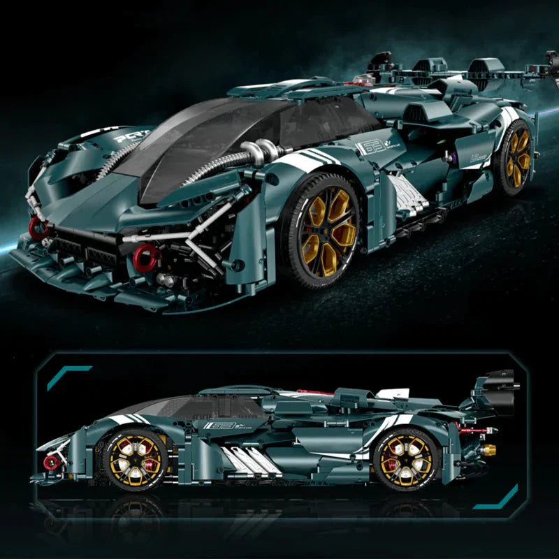 Futuristic Electric Hypercar V2 | 3465pcs