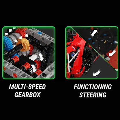 V12 Veneno Tricolore Blade Hypercar | 3610pcs