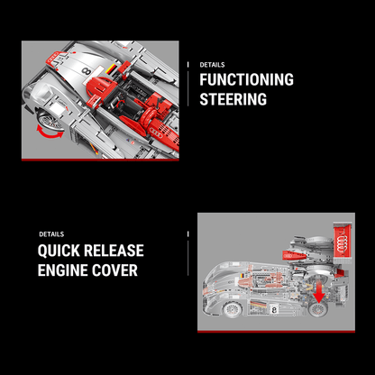 Audi R8 LMP 2000 | 2425pcs