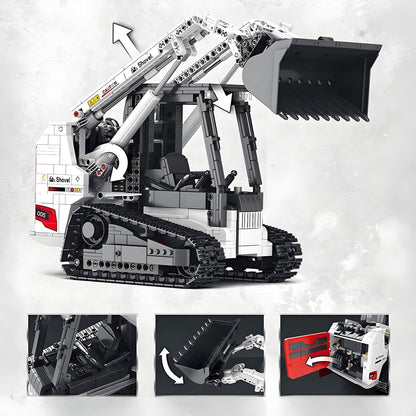 Remote Controlled Track Loader 1365pcs