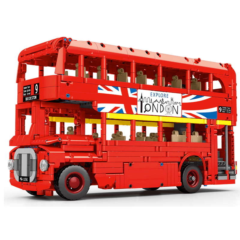 London Double-Deck Bus | 1662pcs