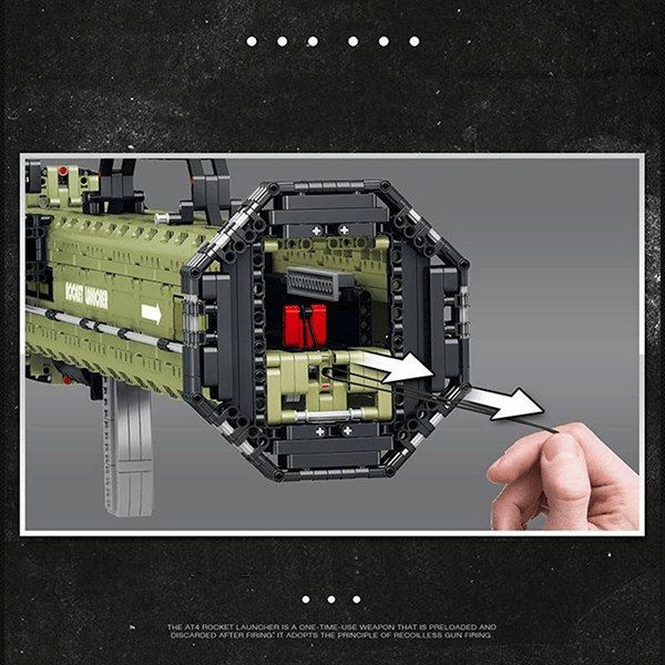 M136 AT-4 Anti Tank Grenade Launcher | 1747pcs