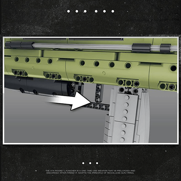 M136 AT-4 Anti Tank Grenade Launcher | 1747pcs