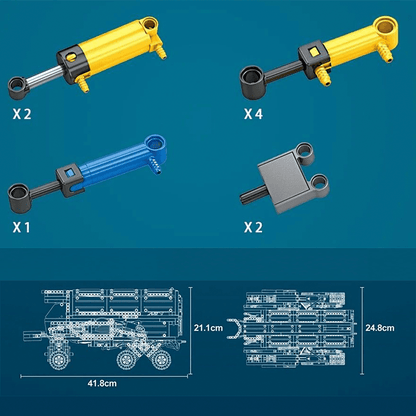 Mars Explorer Rover | 1608pcs