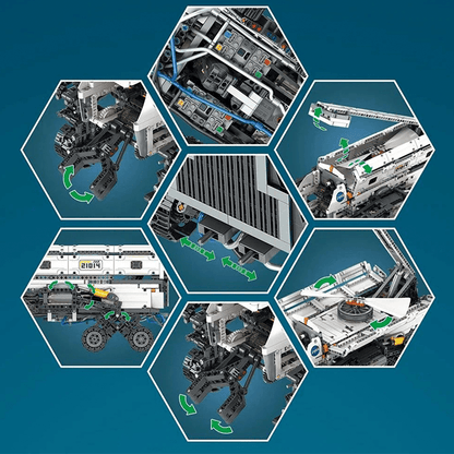 Mars Explorer Rover | 1608pcs