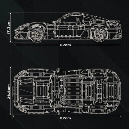 Maserati GranTurismo Blue Edition | 5480pcs