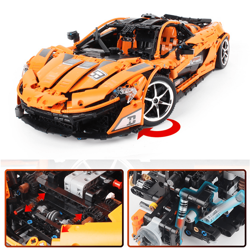 Orange Hybrid Hypercar P1 | 3228pcs